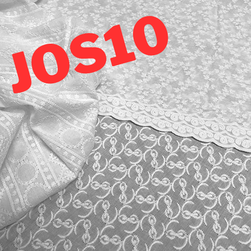 PAMUČNI VOAL RIŠELJE VEZ 130-135 CM 19014