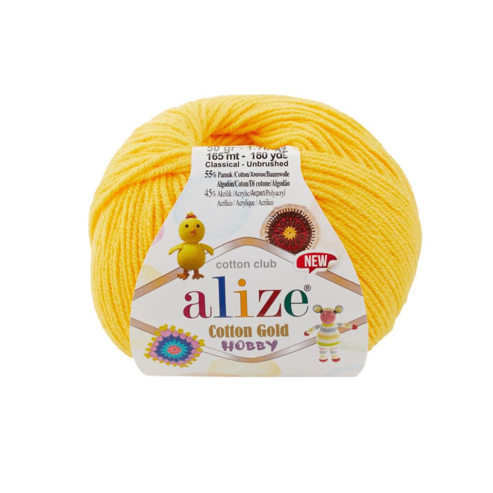 ALIZE COTTON GOLD HOBBY 50 GR 19072