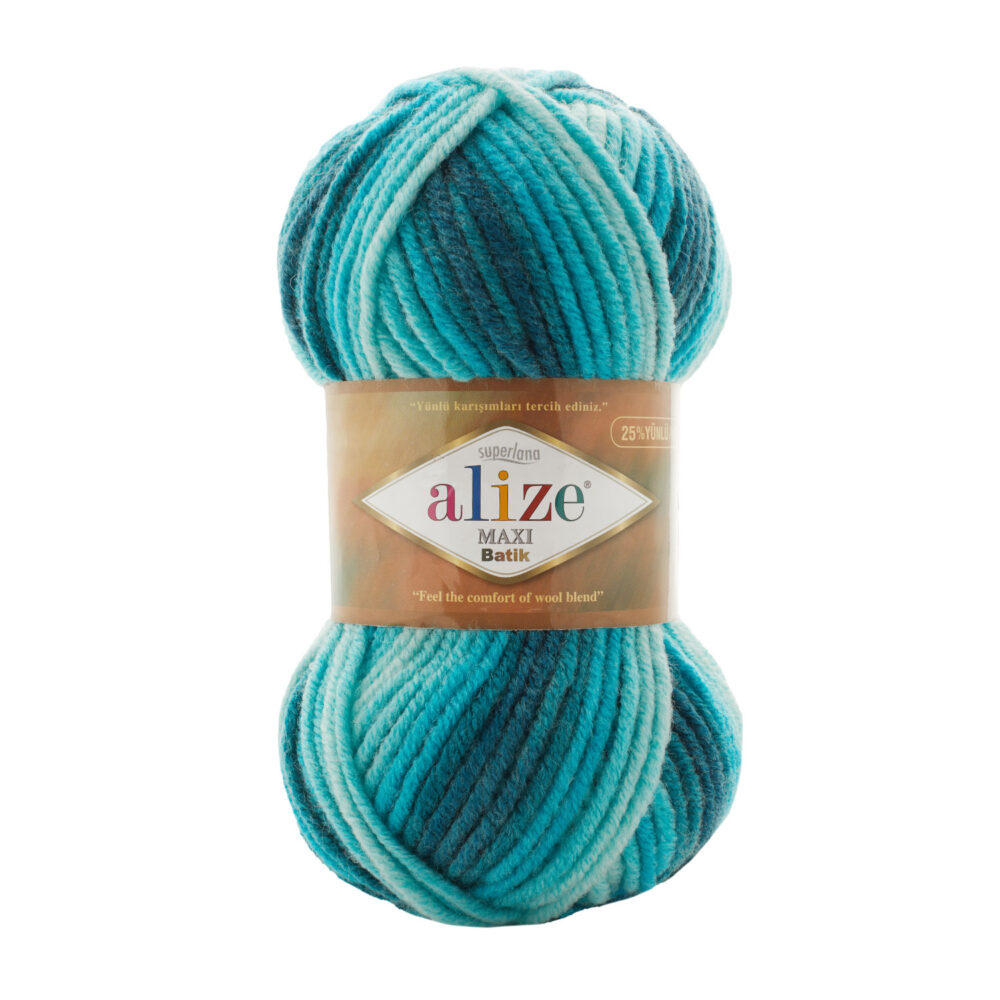 ALIZE SUPERLANA MAXI BATIK 100 GR 22237