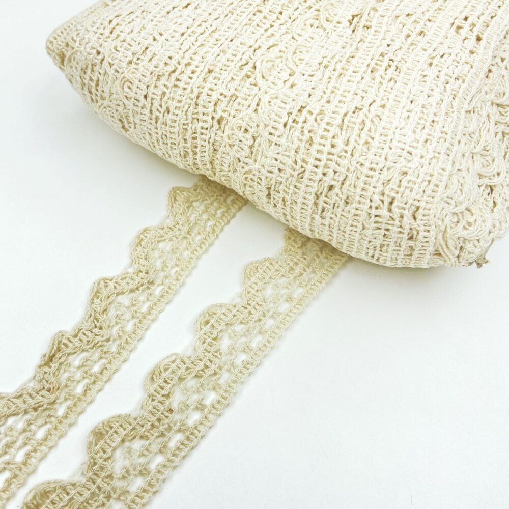 HEKLANA TRAKA BEIGE (1209) CCA 25 MM 24156