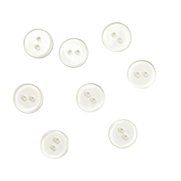 POSTELJNI GUMB OFF WHITE TRANSPARENTNI CCA 7 MM 22197