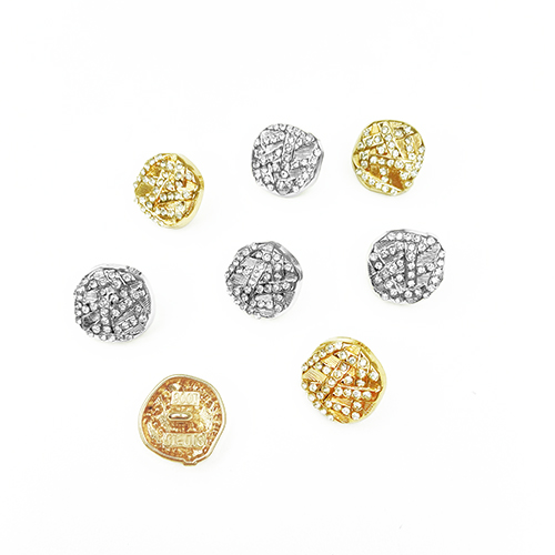 METALNI GUMB STRASS 15 MM (840480024/25) 25077