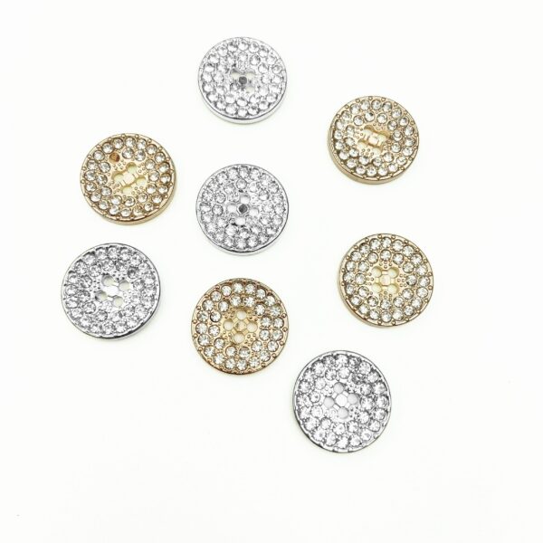 METALNI GUMB STRASS 18 MM (840483028) 25086