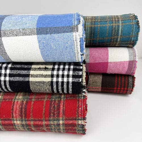 KARIRANI FLANEL PONČO 145-150 CM 24137