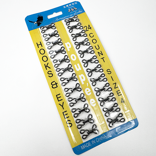 PARIŠKE KOPČE (BABA I DEDA) 24/1 26036-BLACK