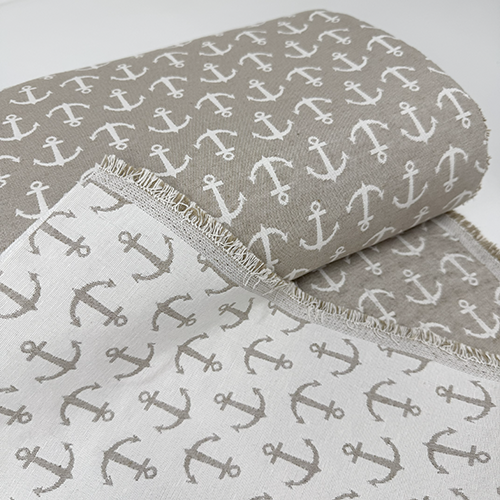 DOUBLE FACE DEKOR ANCLAS 140 CM 26049-VISON