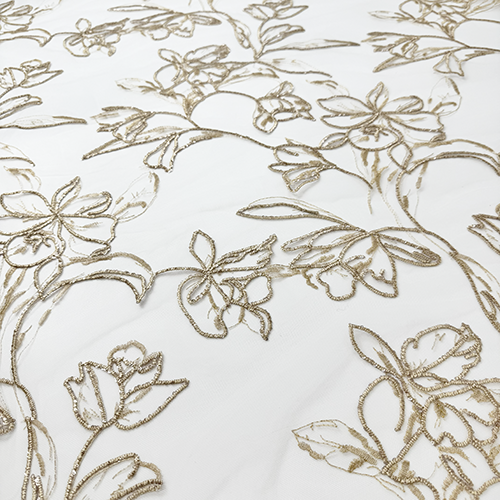 TIL ČIPKA FLORAL SEQUIN (63027) 26072-1