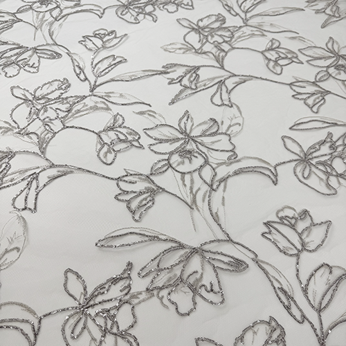 TIL ČIPKA FLORAL SEQUIN (63027) 26072-4