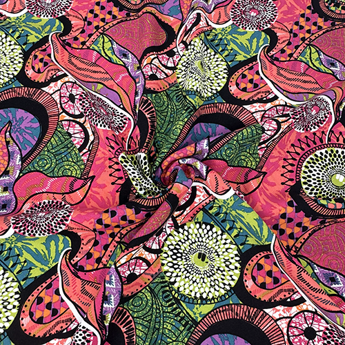 VISKOZNI VOAL PRINT 145 CM 21008-5016-170