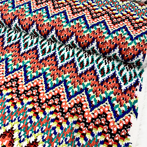 VISKOZNI VOAL PRINT 145 CM 21008-2433-180