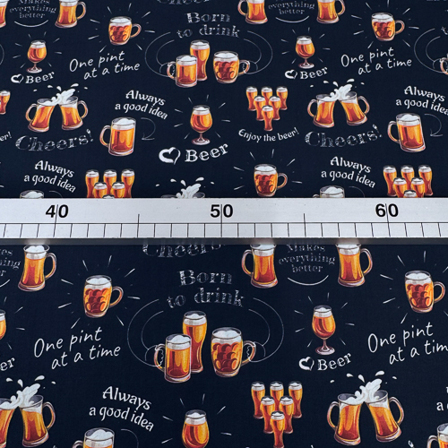 PAMUČNO PLATNO DIGITAL PRINT 140 CM 18203-CERVEZAS-XL - Slika 3