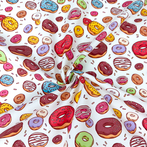 PAMUČNO PLATNO DIGITAL PRINT 140 CM 18203-DONUTS