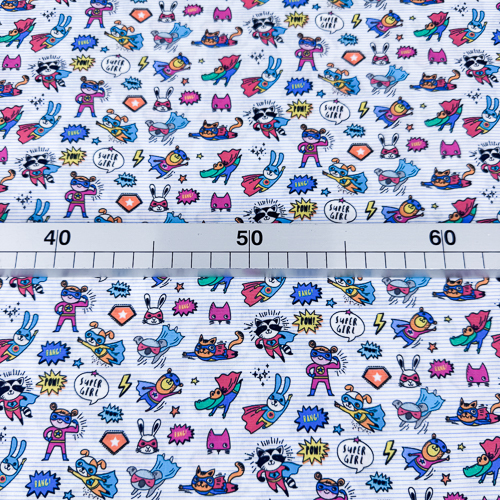PAMUČNO PLATNO DIGITAL PRINT 140 CM 18203-HEROES - Slika 3
