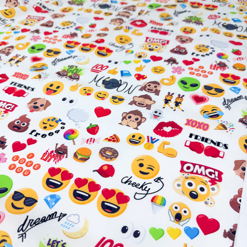 PAMUČNO PLATNO DIGITAL PRINT 140 CM 18203-EMOJI-CPH
