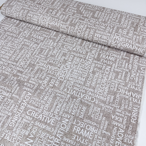 DEKOR LONETA PRINT 280 CM 15021-ART-LETRAS-BIANCO - Slika 2