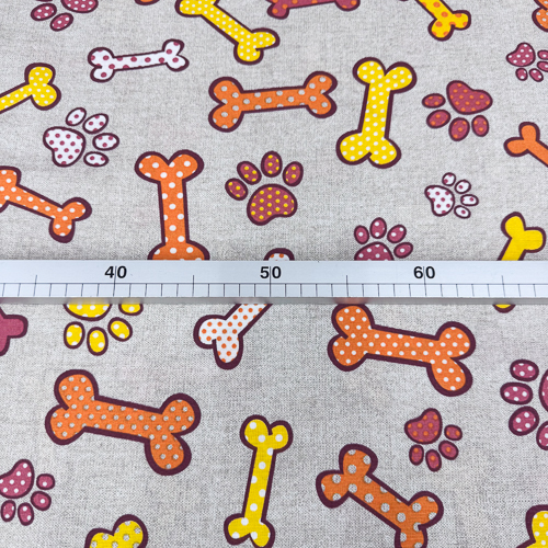 DEKOR LONETA PRINT 280 CM 15021-BONES-NARANJA - Slika 3