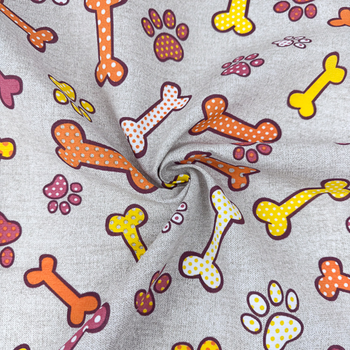 DEKOR LONETA PRINT 280 CM 15021-BONES-NARANJA - Slika 2