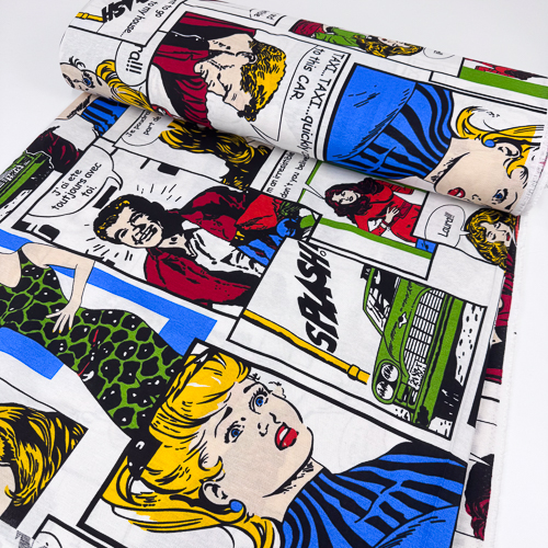 DEKOR LONETA PRINT 280 CM 15021-COMICS-MULTICOLOR