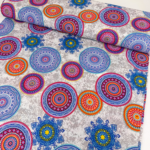 DEKOR LONETA PRINT 280 CM 15021-MIKONOS-LILA