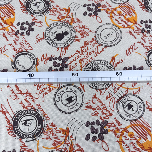 DEKOR LONETA PRINT 280 CM 15021-COFFEE-MARRON - Slika 3