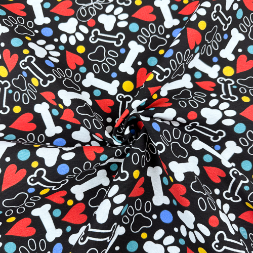 DEKOR LONETA PRINT 280 CM 15021-VARADERA-NEGRO