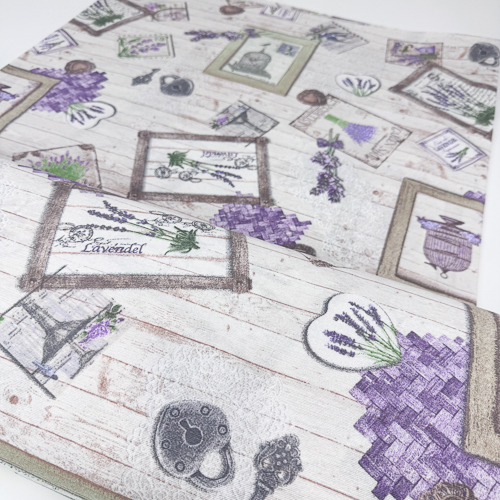 DEKOR LONETA PRINT 280 CM 15021-LAVANDA-UNICO