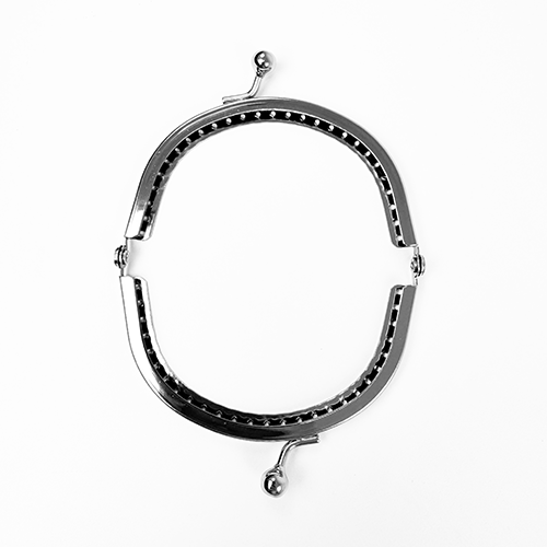 ALUMINIJSKA RUČKA ZA CLUTCH TORBICE I NOVČANIKE (CCA 8,5x5 CM) 33577001 - Slika 3