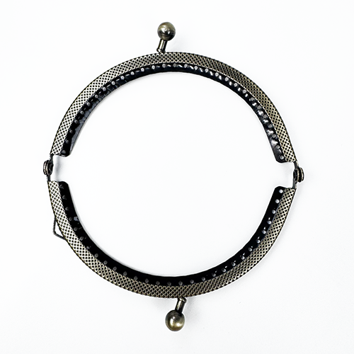 ALUMINIJSKA RUČKA ZA CLUTCH TORBICE I NOVČANIKE (CCA 10,5x5,2 CM) 33577703 - Slika 2