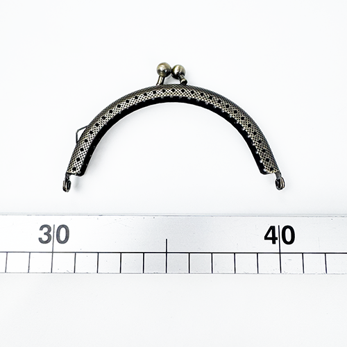 ALUMINIJSKA RUČKA ZA CLUTCH TORBICE I NOVČANIKE (CCA 10,5x5,2 CM) 33577703 - Slika 3