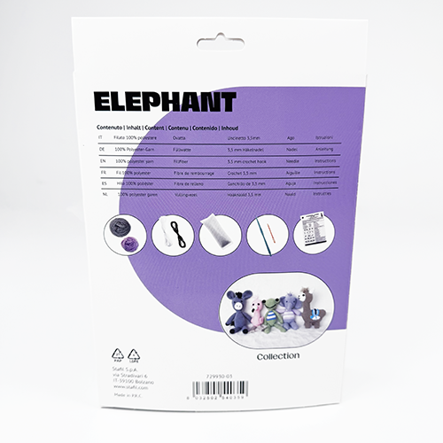DIY CHROCHET SET - ELEPHANT 72993003 - Slika 2