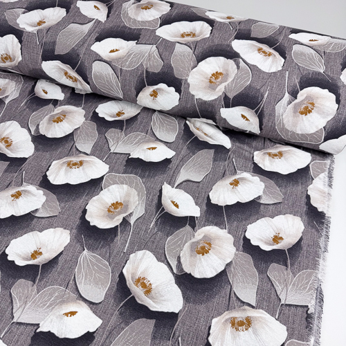 DEKOR LONETA PRINT 280 CM 15021-ROELLA-GRIS